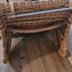 Rattan armchair