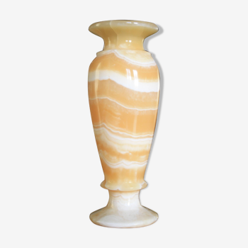 Alabaster onyx vase