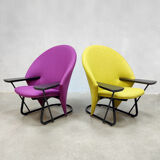 Vintage Dutch design Artifort armchair Floris van den Broecke easy chair 'Winner'