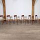 Kai Kristiansen Dining Chairs In Teak And Papercord For KS Mobler, Denmark 1960s, Set Of 6