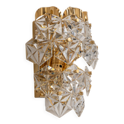 Pairs of Crystal Wall Lights by Kinkeldey, Germany, 1970s
