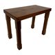 Vintage Set of 3 pinewood side or nesting tables 1970s nest of tables