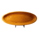 Large fish platter for shellfish and crustaceans, Proceram art pottery.