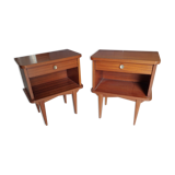 Pair of vintage bedside tables