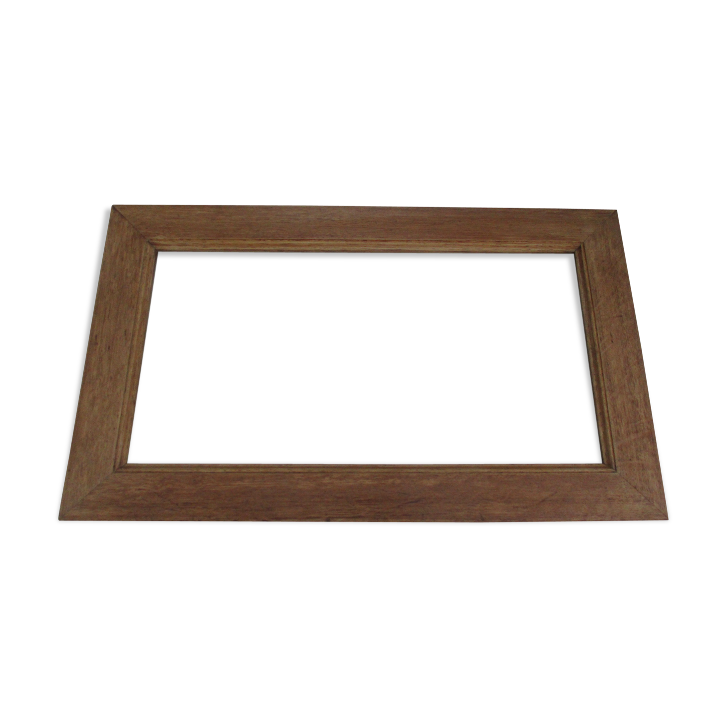 Old solid oak frame for painting