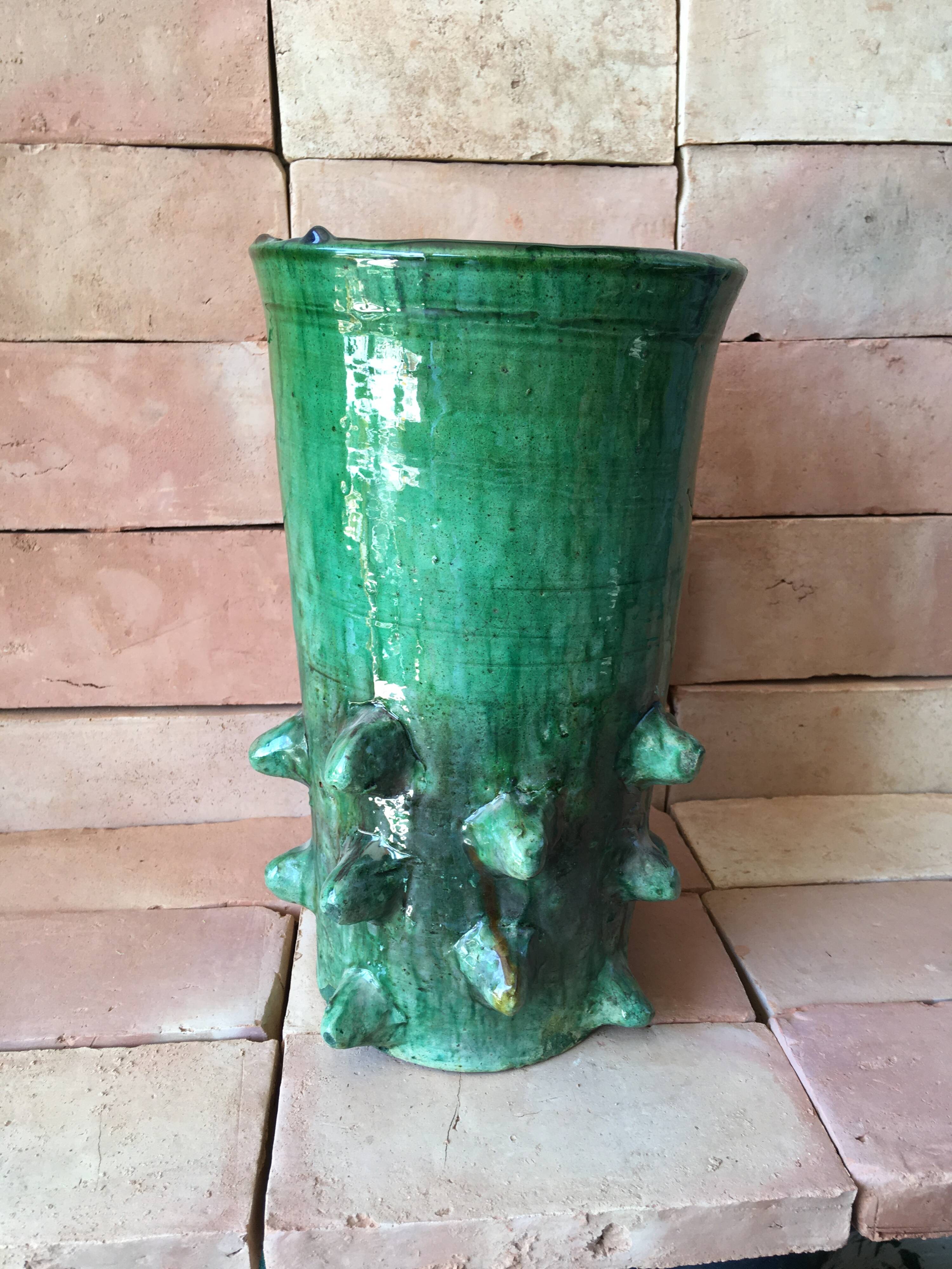 Tamegroute pottery in glazed terracotta