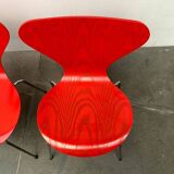 Model 3107 chairs by Arne Jacobsen for Fritz Hansen, Denmark, 1997, Set of 4