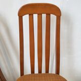 Suite of 4 chairs Jentique 1970 vintage