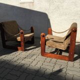Vintage Lounge Armchair Chair Mid Century 80s Czechoslovakia