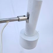 Lampe de sol blanche, Allemagne, années 1960.
