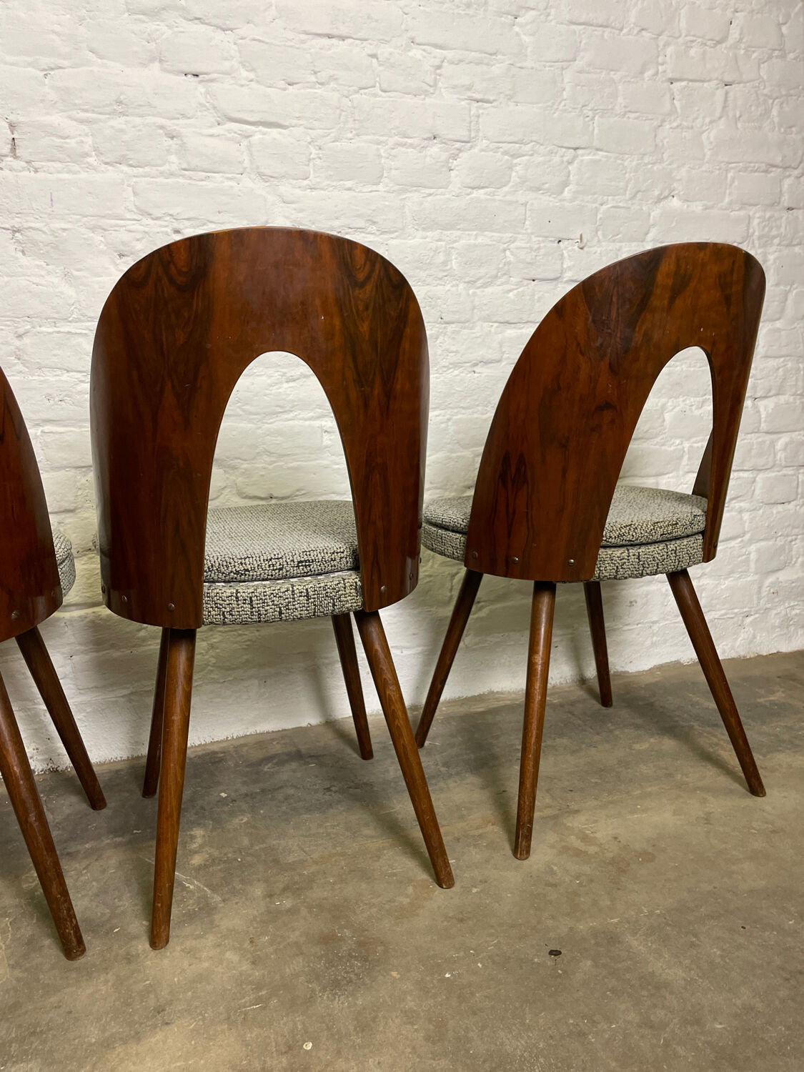 4 Antonin Suman chairs 1960