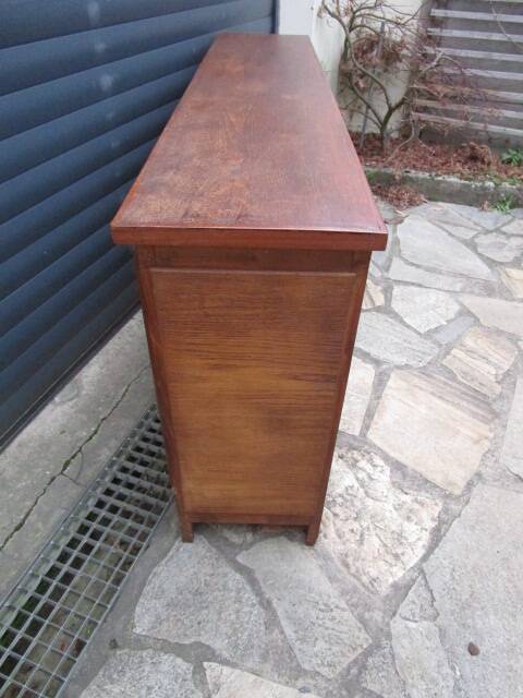 Antique oak sideboard, Art Deco period