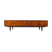Vintage rosewood low sideboard 1969