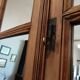ANTIQUE MIRROR WINDOW