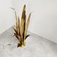 Brass Aloe Vera floor lamp by Bottega Gadda, 1970s