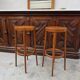 Paire de tabourets « Baumann » pour Henri Julien
