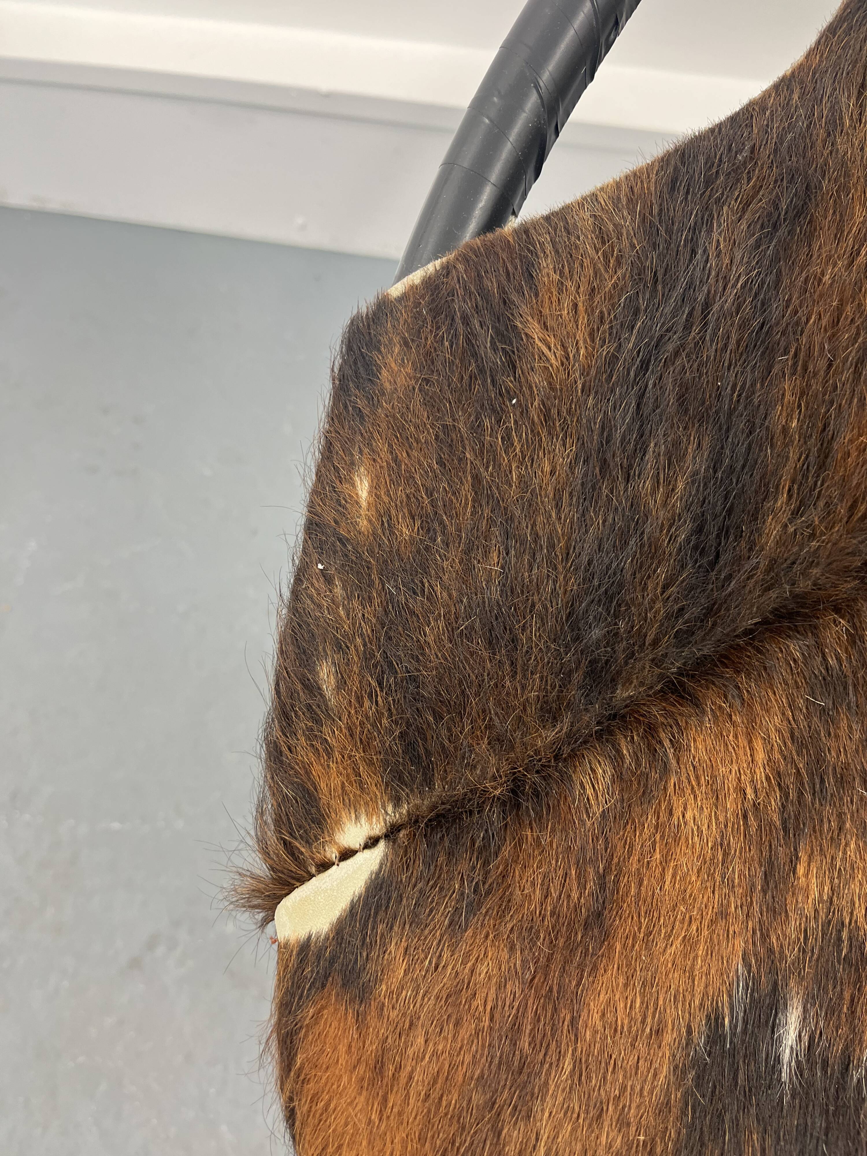 Mid-Century Swivel Balloon Armchair from Lusch & Co, 1960s