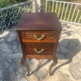 little Louis XV style flying table in rosewood, 19th century