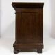 Large buffet with 4 doors in oak and mahogany - early 20th century