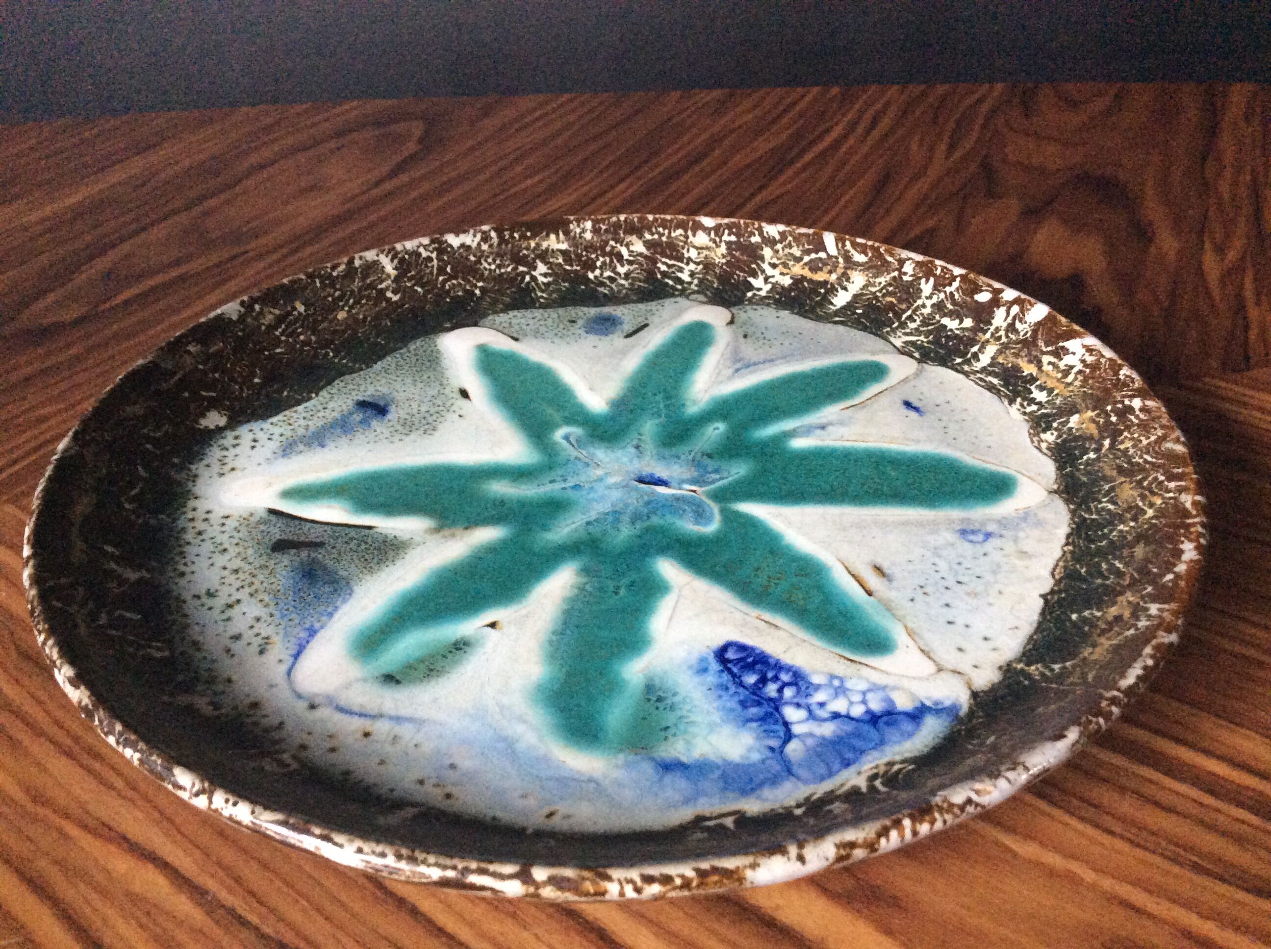 Vintage decorative plate 60/70