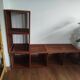 Lovely pair of vintage teak shelves, 1970s