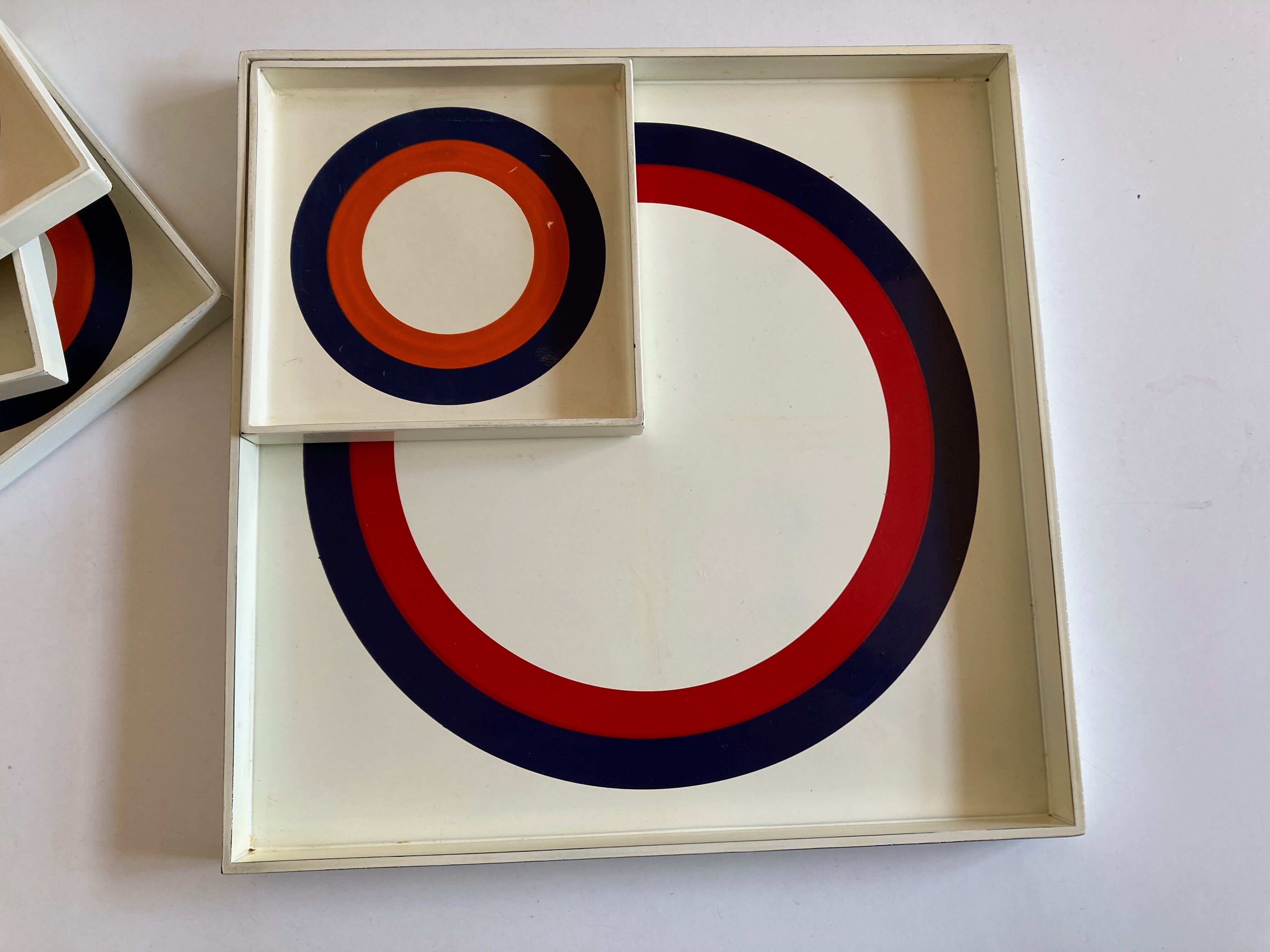 Set of 5 Prisunic target boards, 1960 design