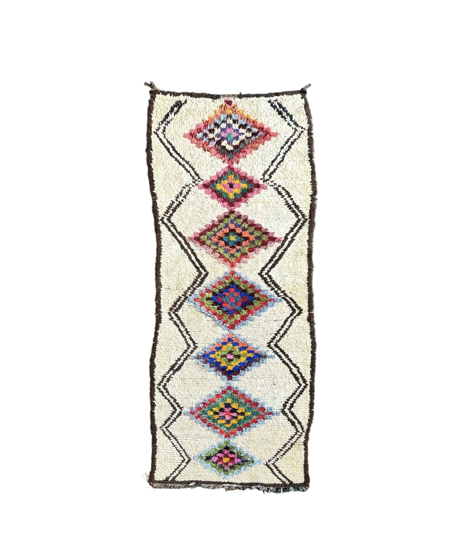Azilal vintage runner rug: small size, big style