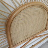 Rattan headboard