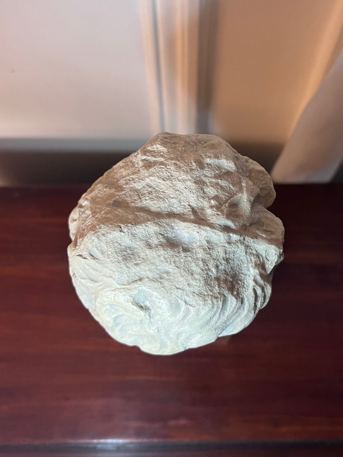 Bust, head of a young man - reproduction from the museum of Sens