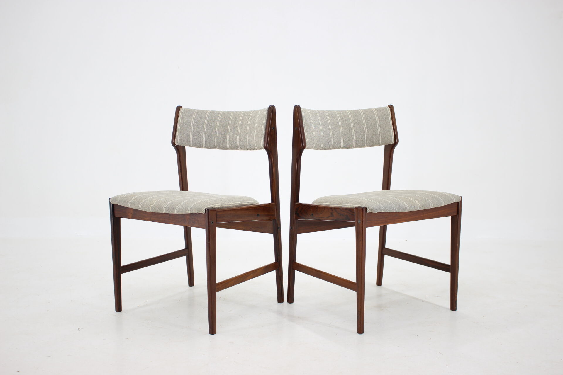 1960s Set of 6 Erich Buch Solid Palisander Dining Chairs,Denmark