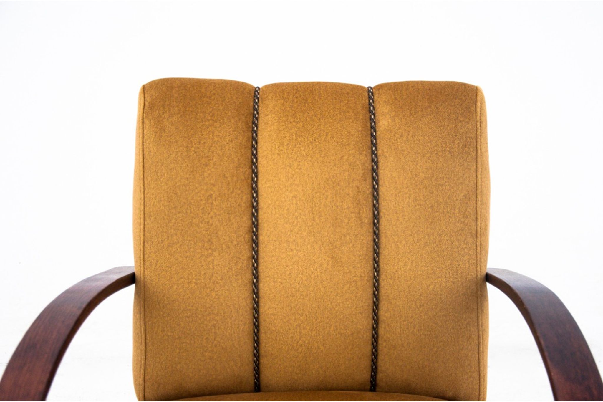Pair of art deco armchairs, designed by J.Halabala, Czech Republic, 1930s, after renovation