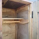 Vestiaire porte manteau, Armoire vintage en bois