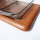 Plateau  aperitif en teck design scandinave digsmed 1960