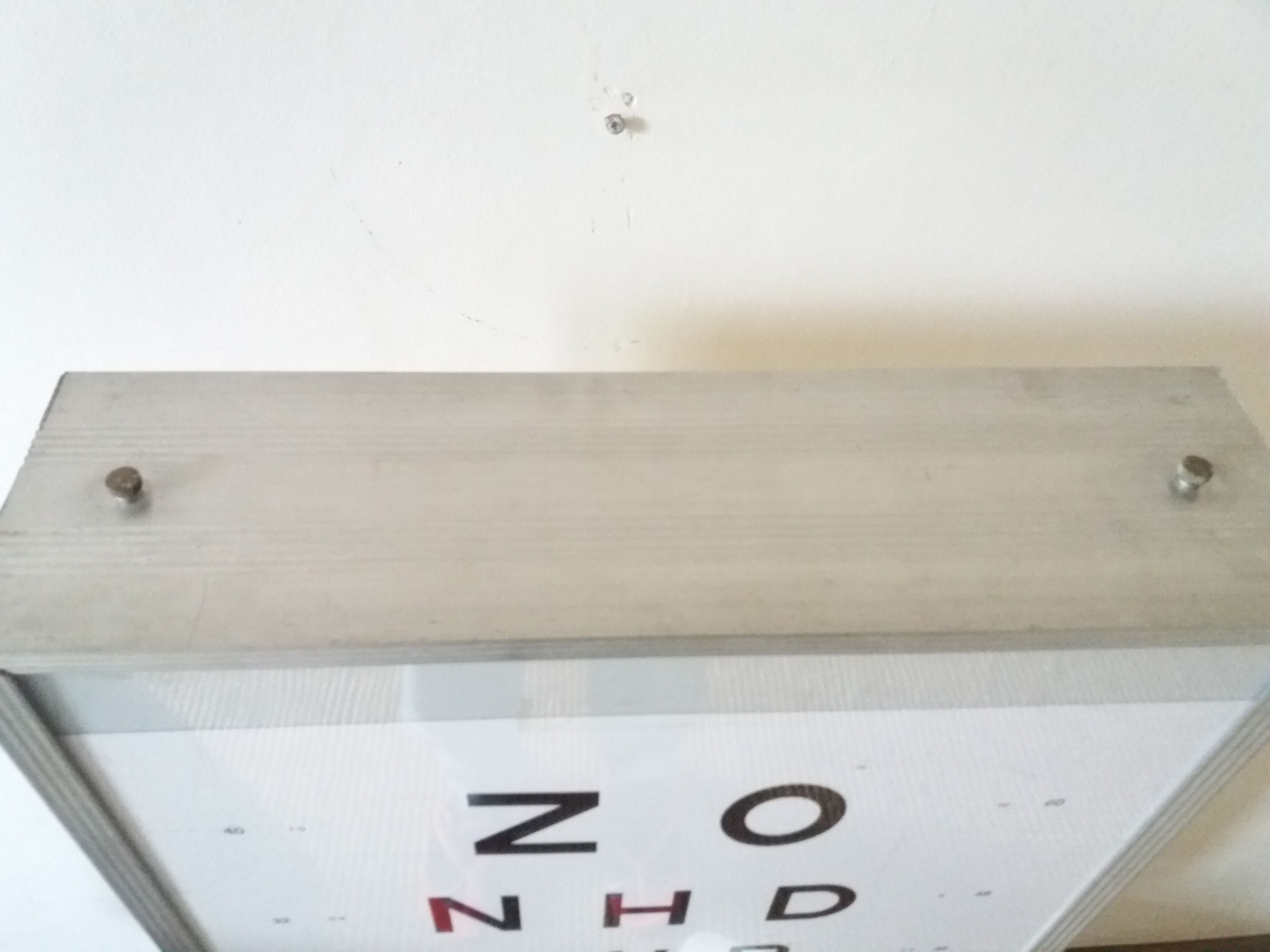 Sign light d a former haberdashery