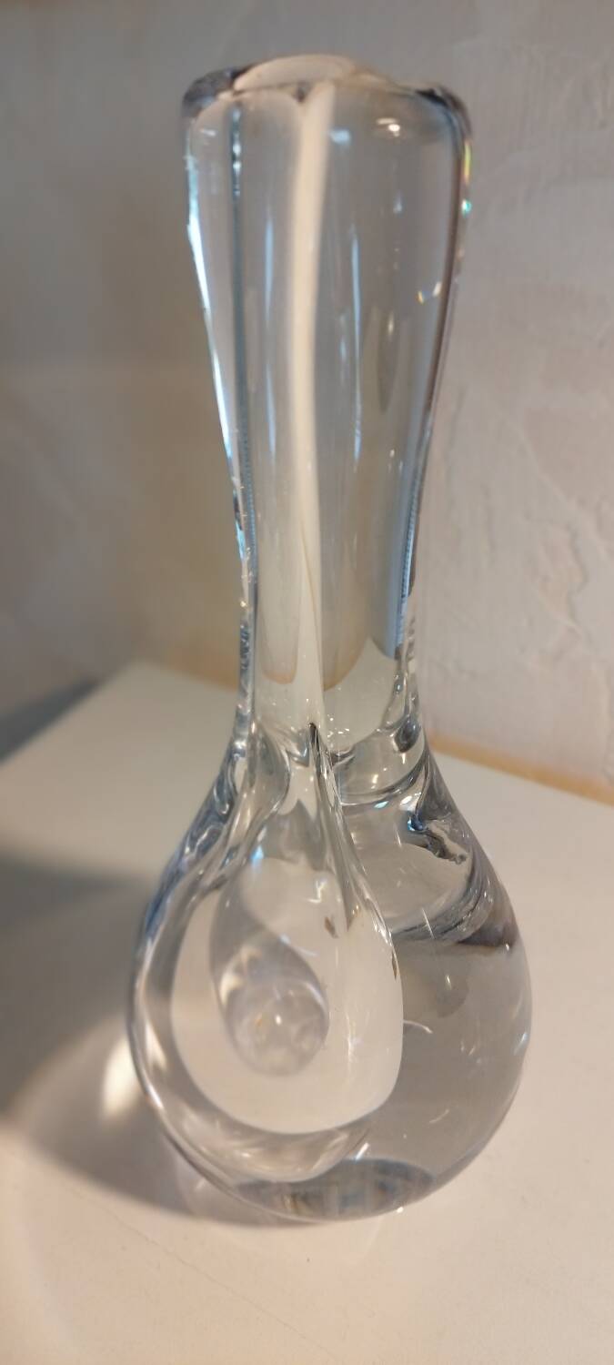 Single flower crystal vase