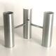 70s brushed steel wall light