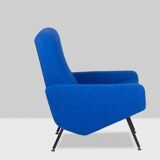 Paul Geoffroy for Airborne, Pair of “Troika” armchairs, 1950s