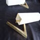 Pair of home wall light Arlus Bronze and opaline