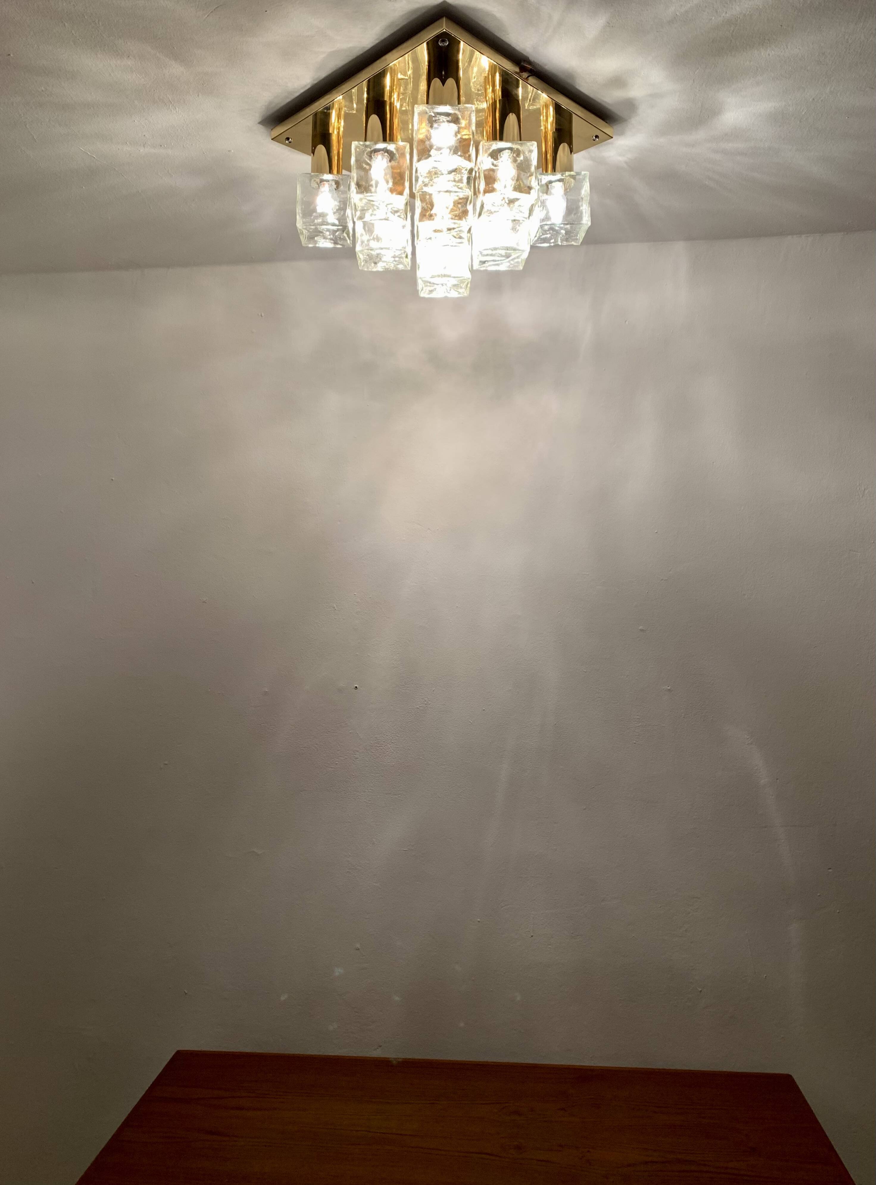 Ice Cube Flush Light by J.T. Kalmar