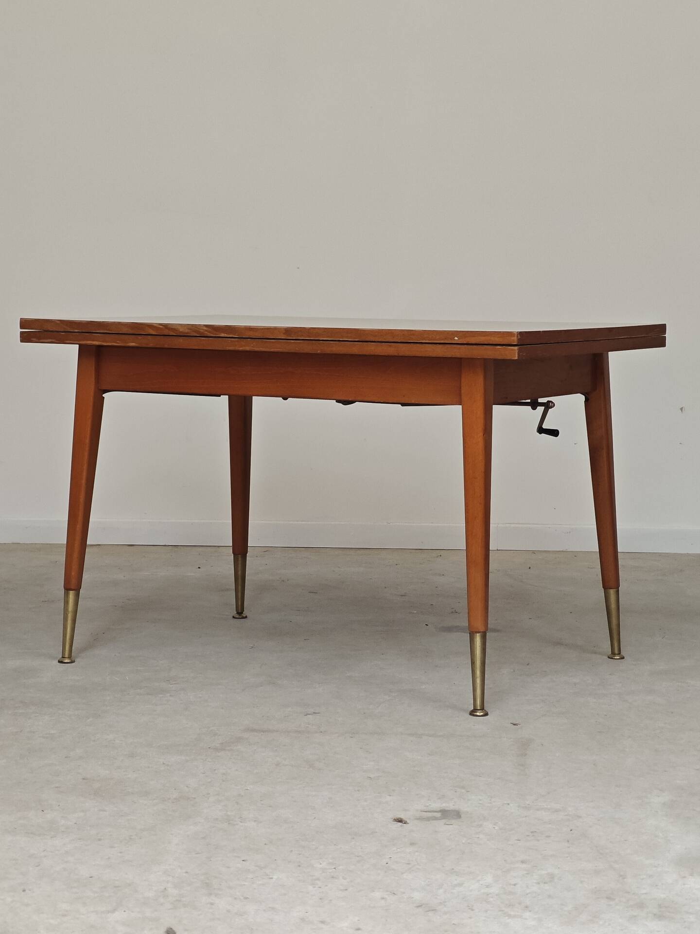 Coffee table, dining table for 6, East Germany.