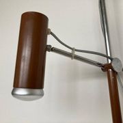 Rare Midcentury Floor to Ceiling Lamp by Josef Hůrka for Napako, 1960s