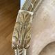 Louis XVI ivory and gold basket bench