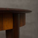Danish Rio Palisander extension table in original lacquer, 1960s
