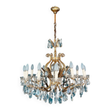Large crystal chandelier, Italy, 1950s