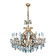 Grand lustre en cristal, Italie, années 1950