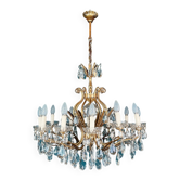 Large crystal chandelier, Italy, 1950s