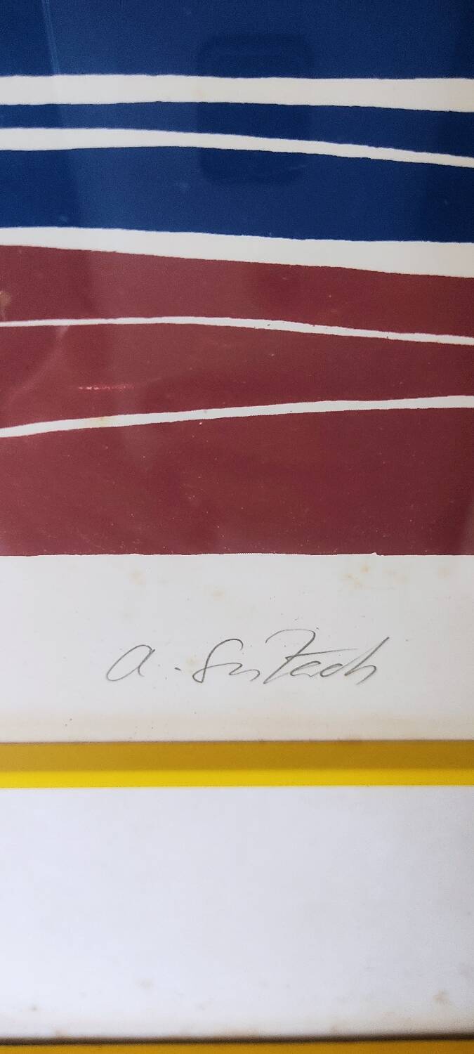 Artist's proof signedSintach