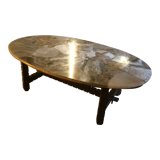 Table basse en aragonite