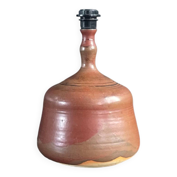 Pied de lampe vintage en céramique