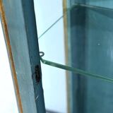 Small Showcase in Painted and Gilded Wood, Louis XV Style – Early 19th Century